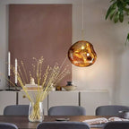 Liora Glass Pendant Light Delivers Warm Glow For Kitchen Island And Dining Room
