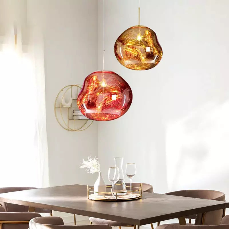 Liora Glass Pendant Light Delivers Warm Glow For Kitchen Island And Dining Room