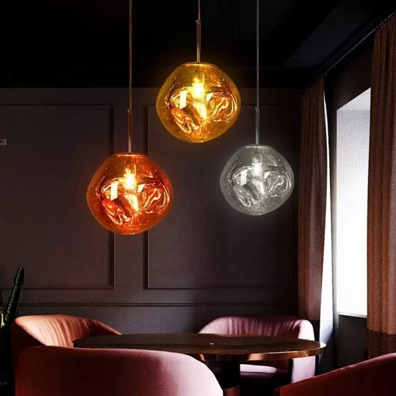 Liora Glass Pendant Light Delivers Warm Glow For Kitchen Island And Dining Room