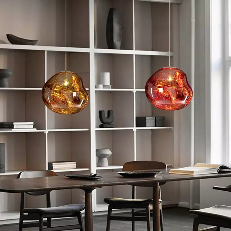 Liora Glass Pendant Light Delivers Warm Glow For Kitchen Island And Dining Room