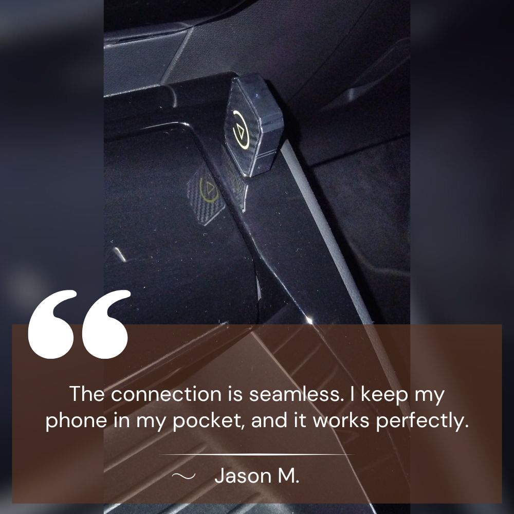 CarPlay Wireless Adapter For iPhones In 800 Cars Worldwide