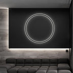NovaHalo LumaNova Modern Minimalist İç Mekanlar İçin Dairesel Duvar Lambası