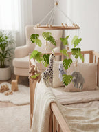 Compact Wooden Baby Mobile & Support Arm Set