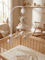 Soothing Wooden Baby Musical Mobile & Support Arm