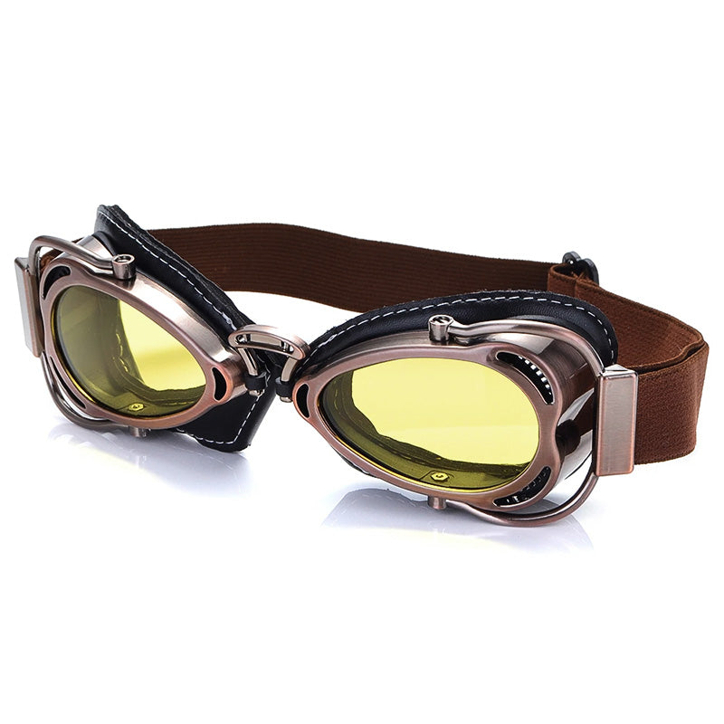 Timeless Classic Goggles For Motorcyclists With Eye Protection