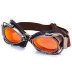 Timeless Classic Goggles For Motorcyclists With Eye Protection