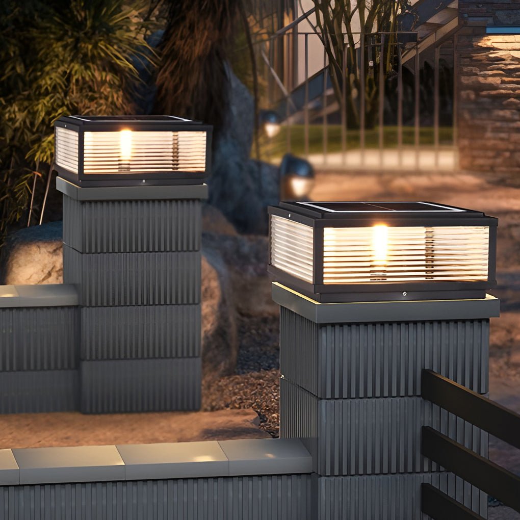 Outdoor Pier Mount Light With Waterproof LED And Three Level Dimming 3000K 4500K 6000K