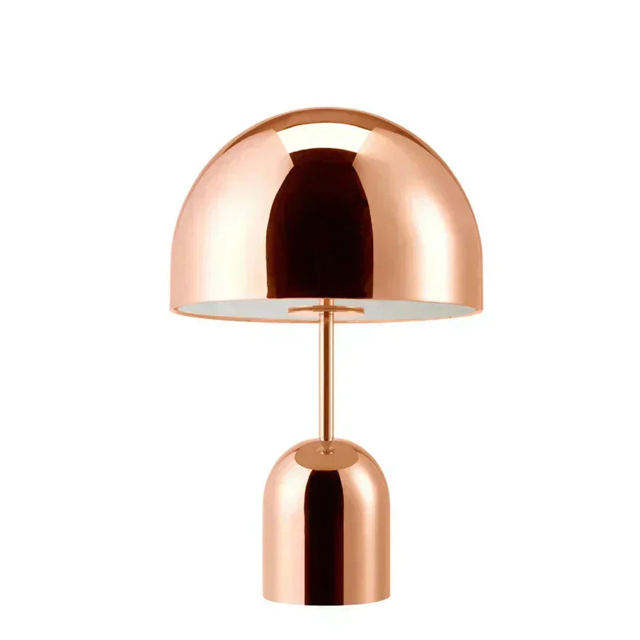 Luminra Copper Table Lamp Dimmable Lighting For Living Rooms Or Home Offices