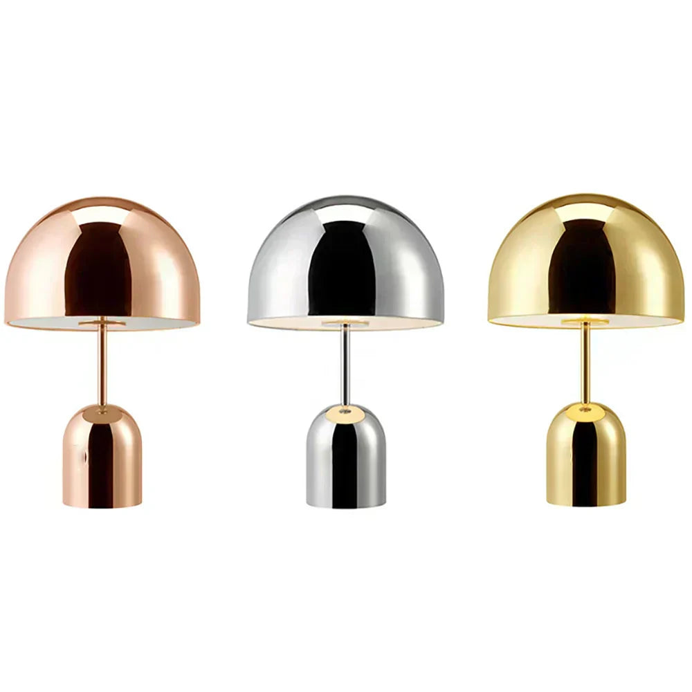Luminra Copper Table Lamp Dimmable Lighting For Living Rooms Or Home Offices