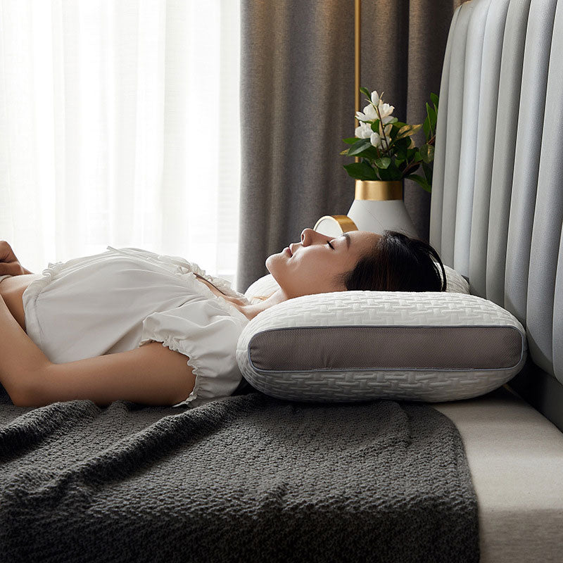 NexaCloud Soft Neck Support Pillow For Back Or Side Sleepers