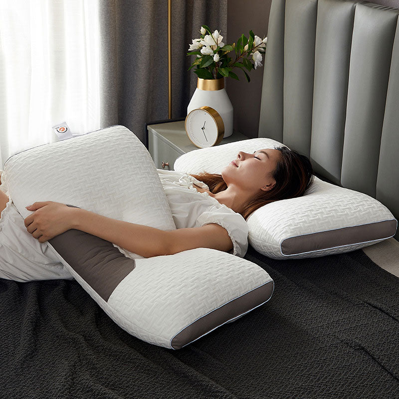 NexaCloud Soft Neck Support Pillow For Back Or Side Sleepers
