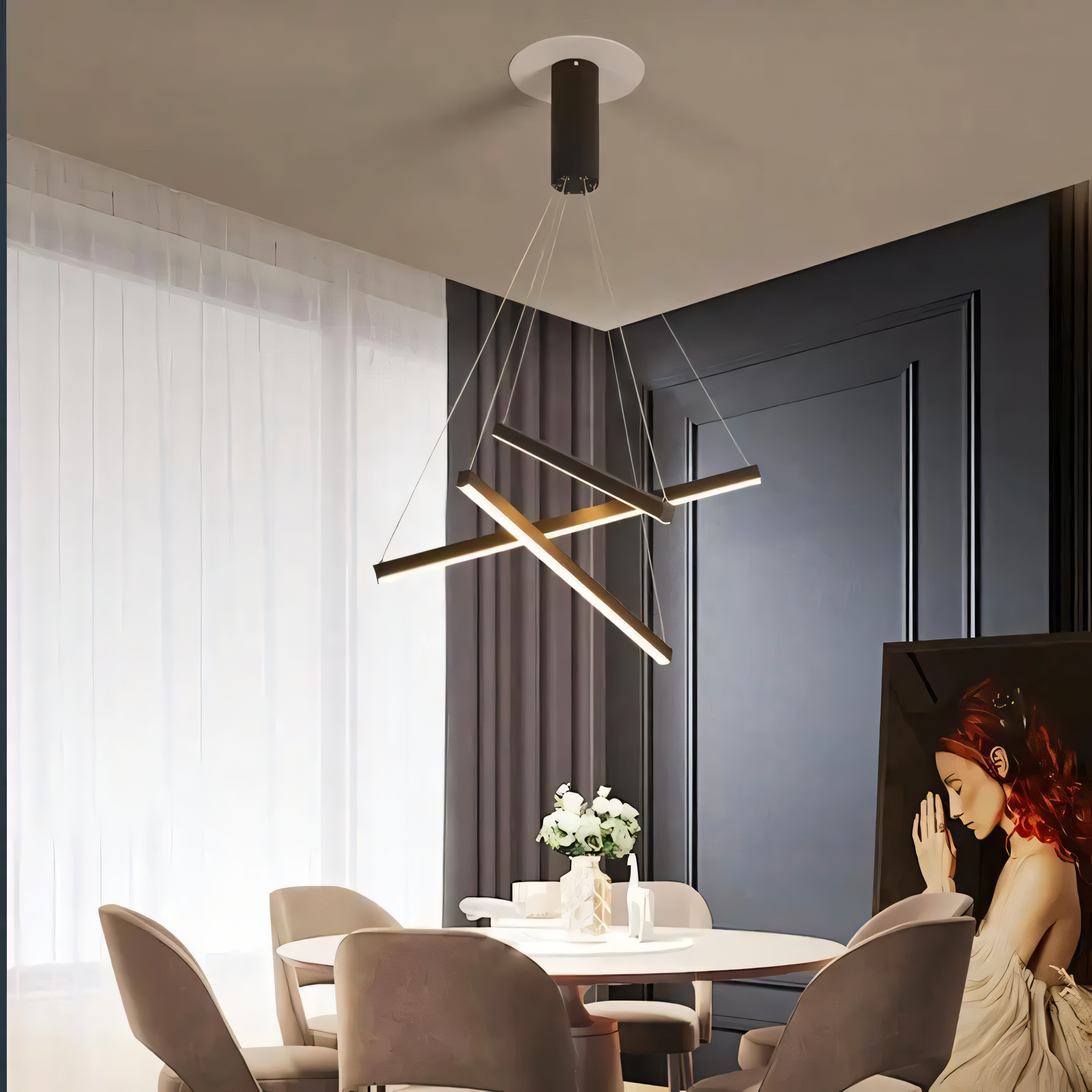 Candelabru stratificat Vespera pentru interioare moderne
