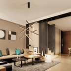Candelabru stratificat Vespera pentru interioare moderne