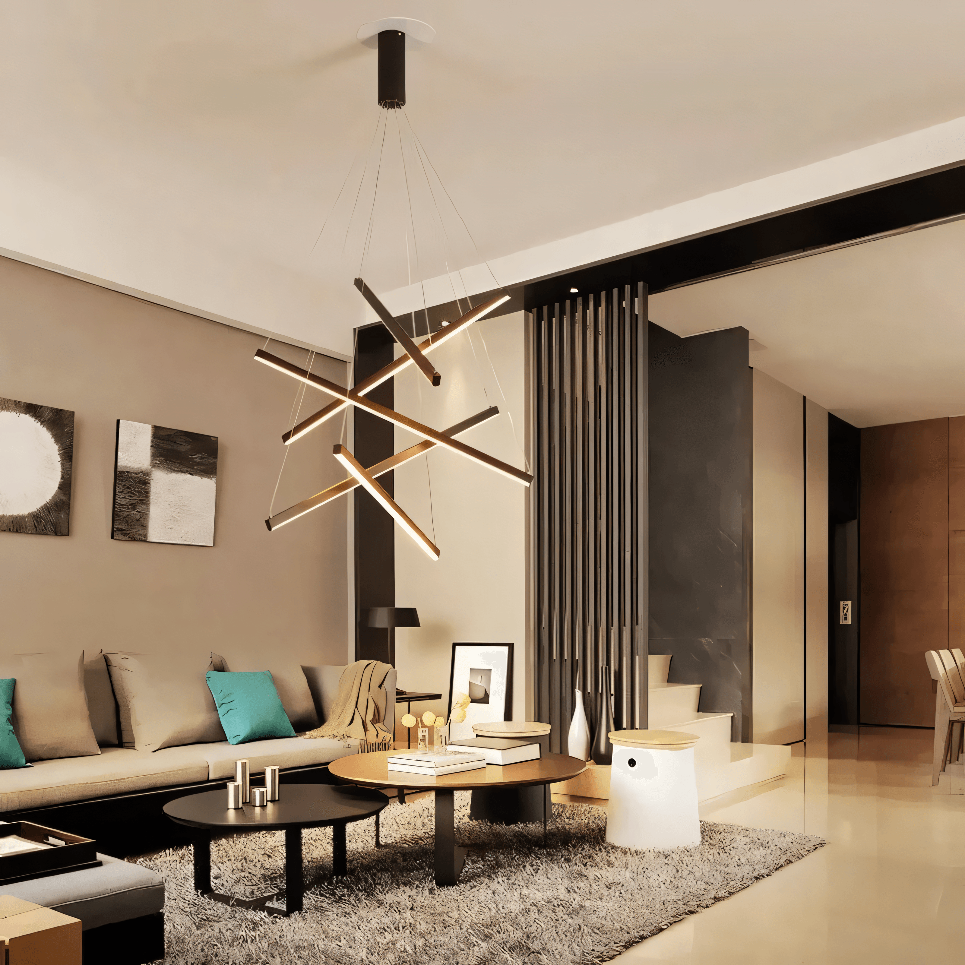 Candelabru stratificat Vespera pentru interioare moderne