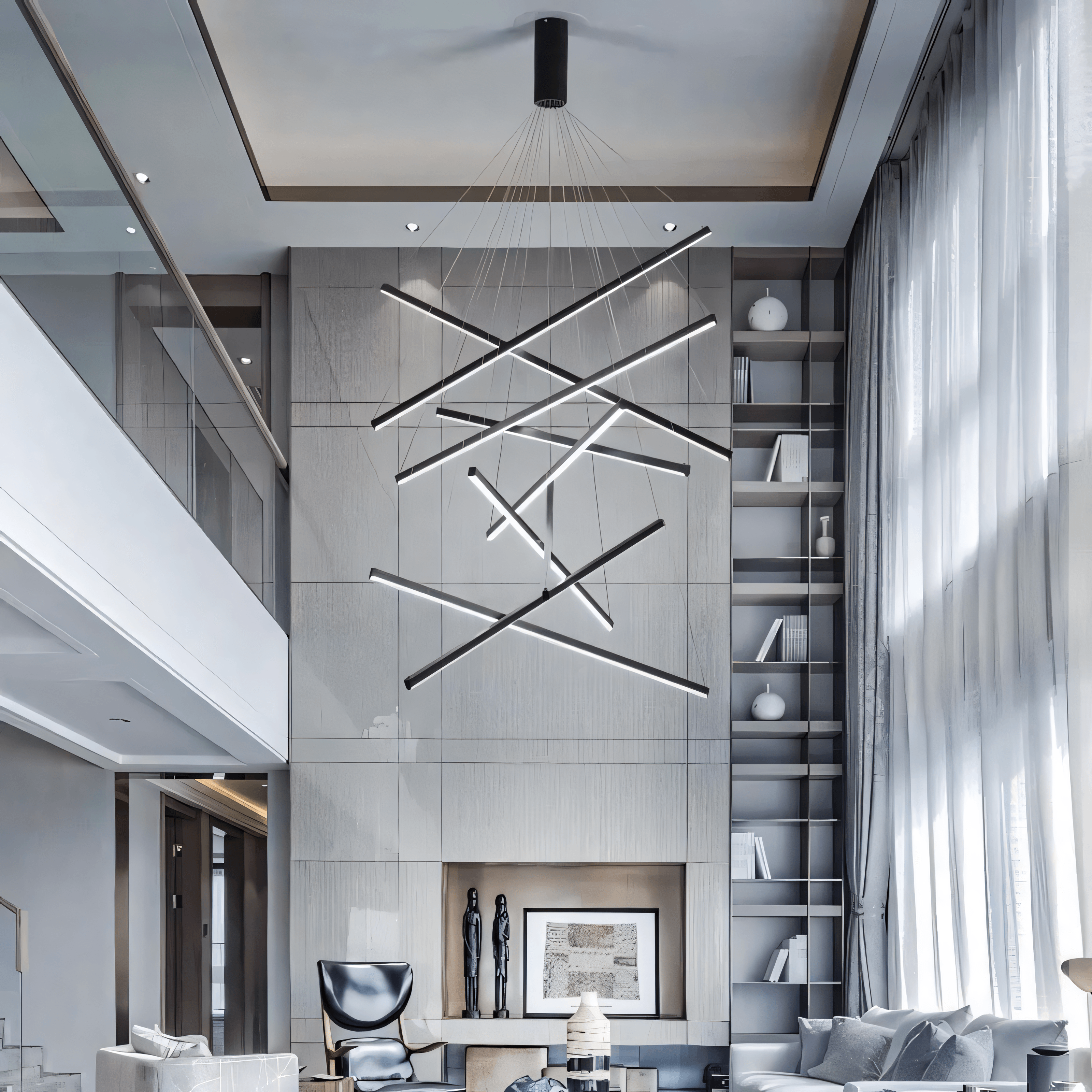Candelabru stratificat Vespera pentru interioare moderne