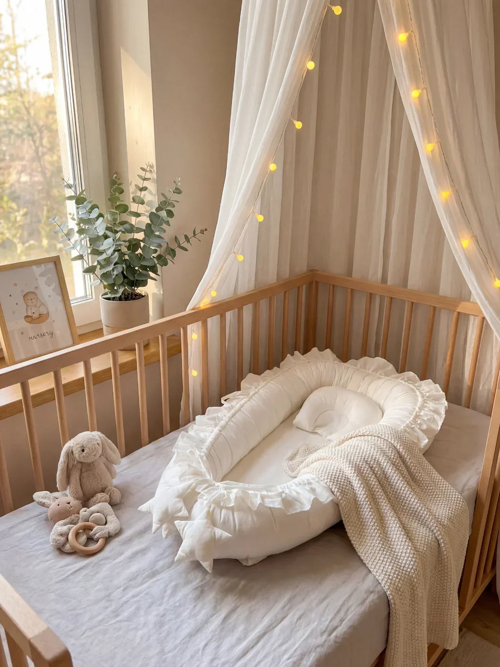 Calming Baby Transition Lounger for Better Sleep