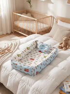 Extra-Long Baby Sleep Pod with Cervical Pillow