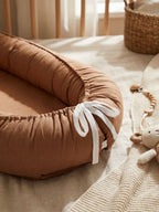 Soothing Cotton Baby Nest for Crib Transition