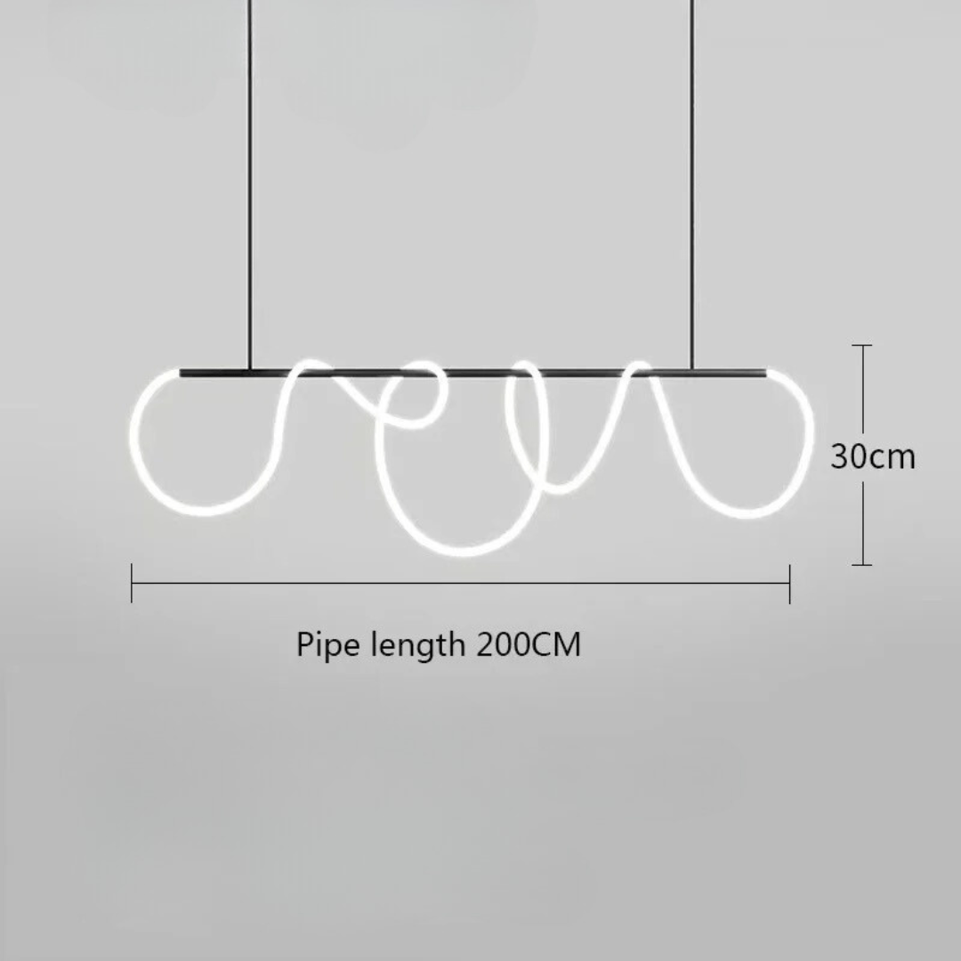 Lustre Plafonnier Moderne Lunara pour Espaces de Vie