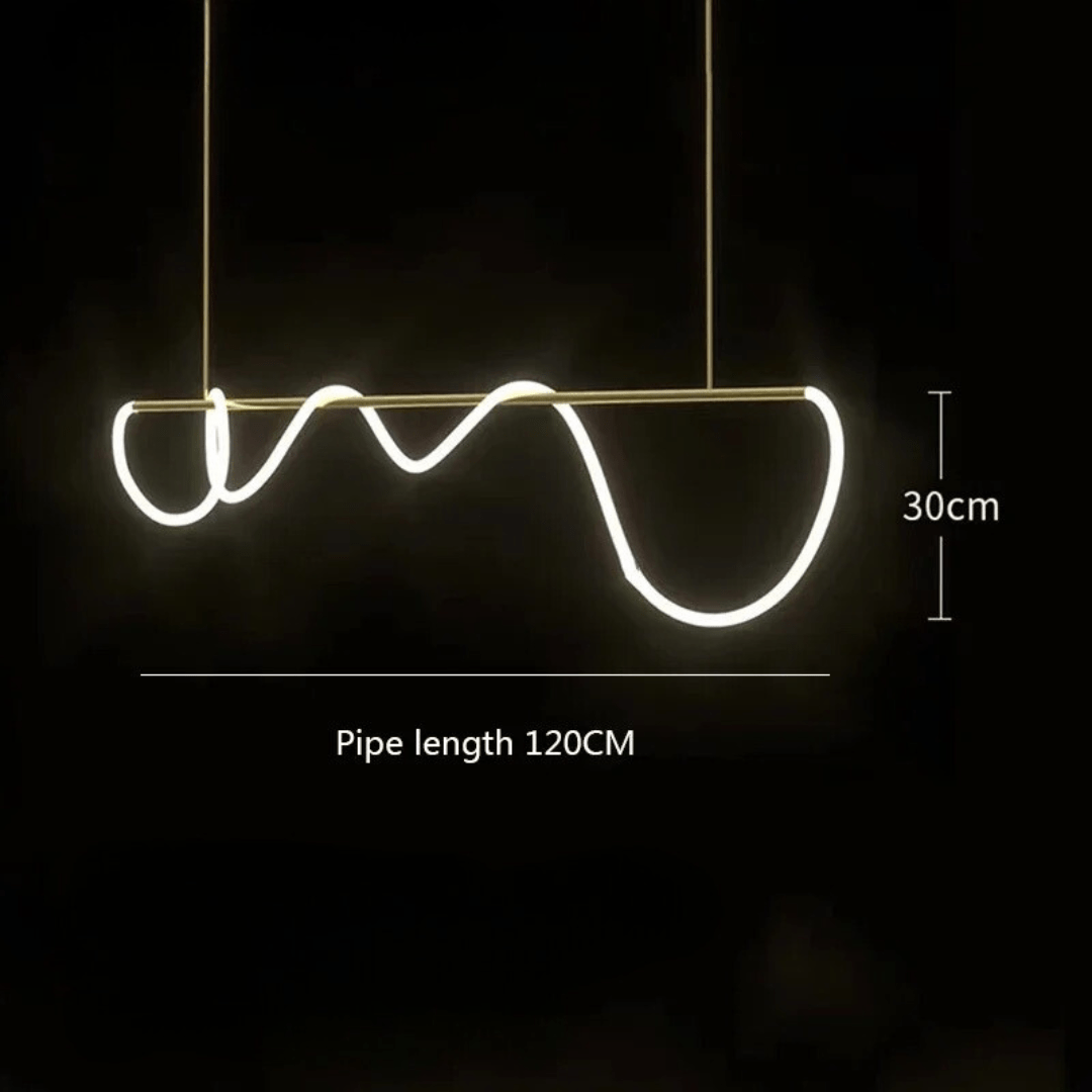 Lustre Plafonnier Moderne Lunara pour Espaces de Vie