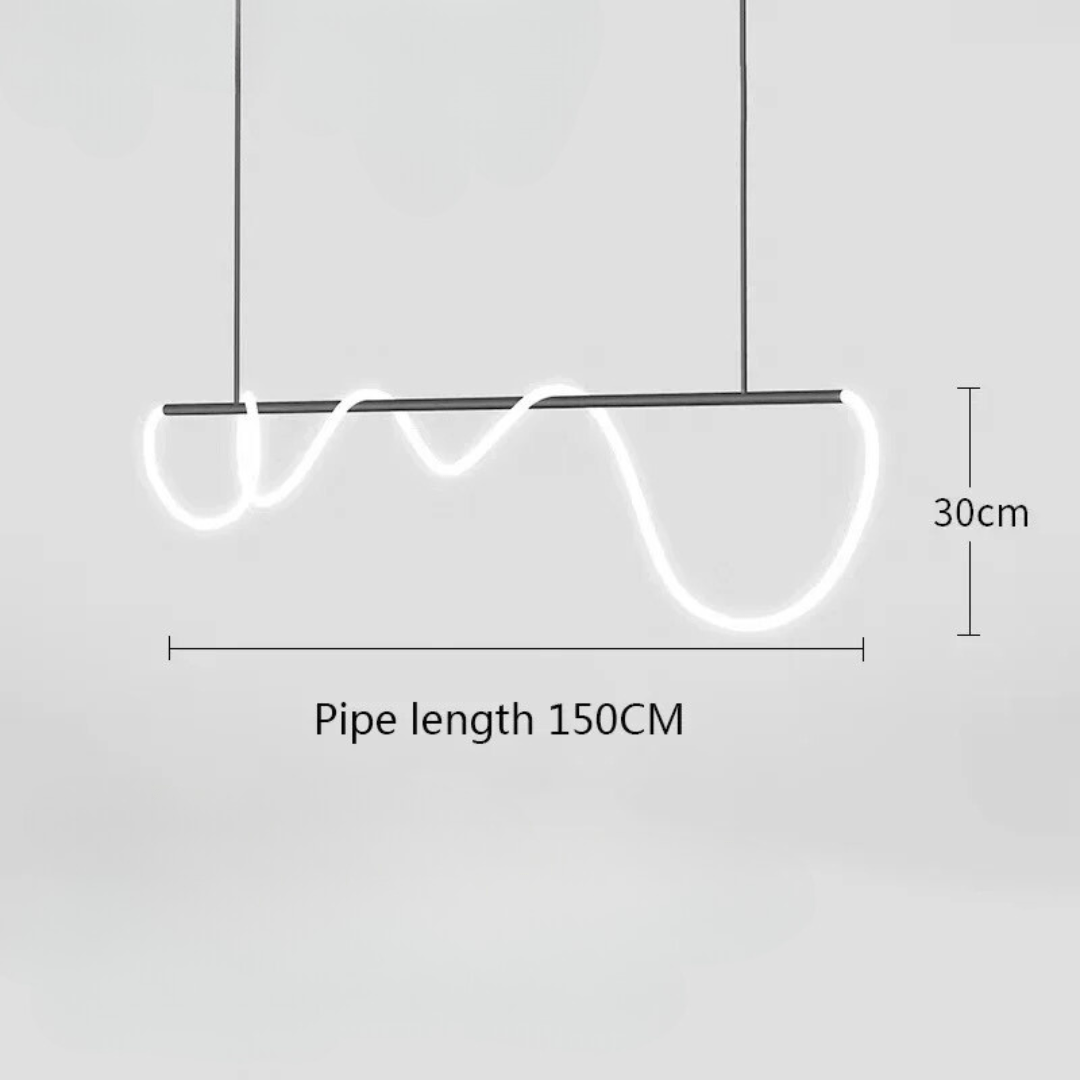 Lustre Plafonnier Moderne Lunara pour Espaces de Vie