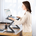 Virex Ergonomischer Laptop-Ständer mit 360-Grad-Drehung für Reisen oder Homeoffice