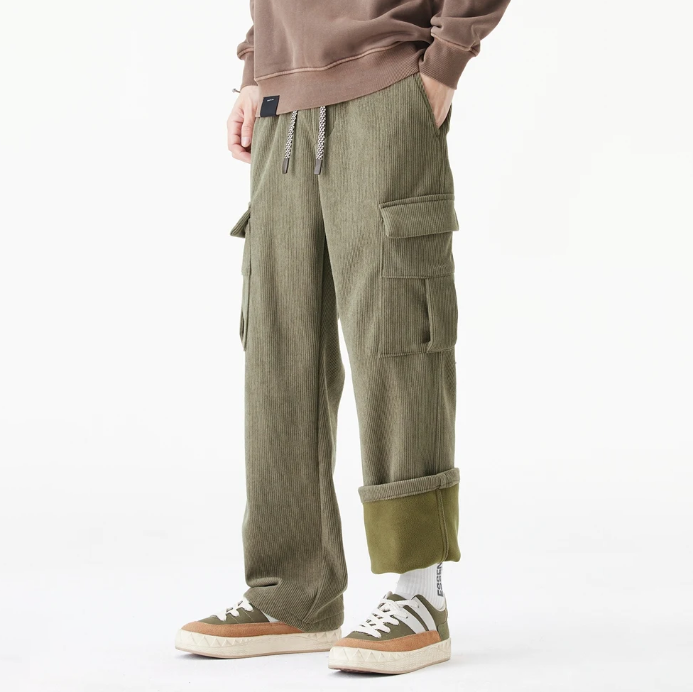 Cordhose mit gemütlichem Fleece-Innenfutter für den Alltag