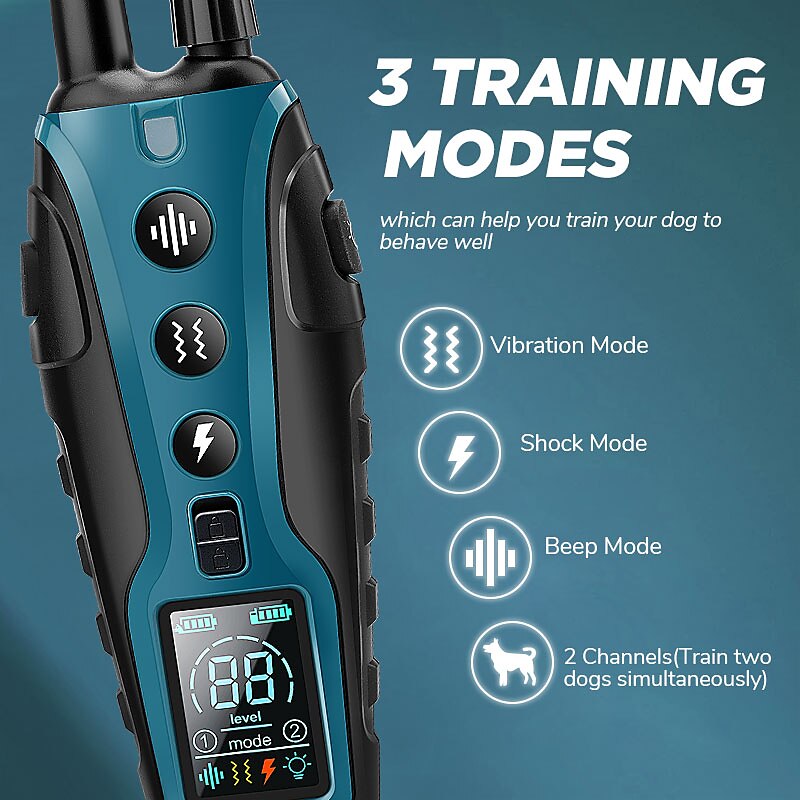 AstraGuard Pro Trainingshalsband Voor Honden 2000m Bereik