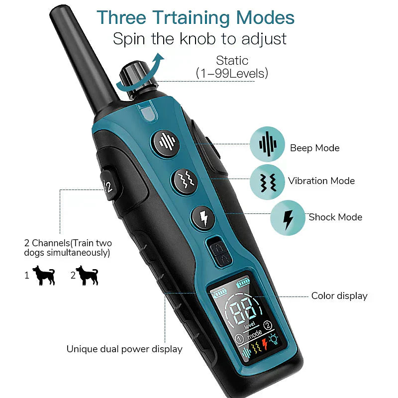 AstraGuard Pro Training Collar For Dogs 2000m Range