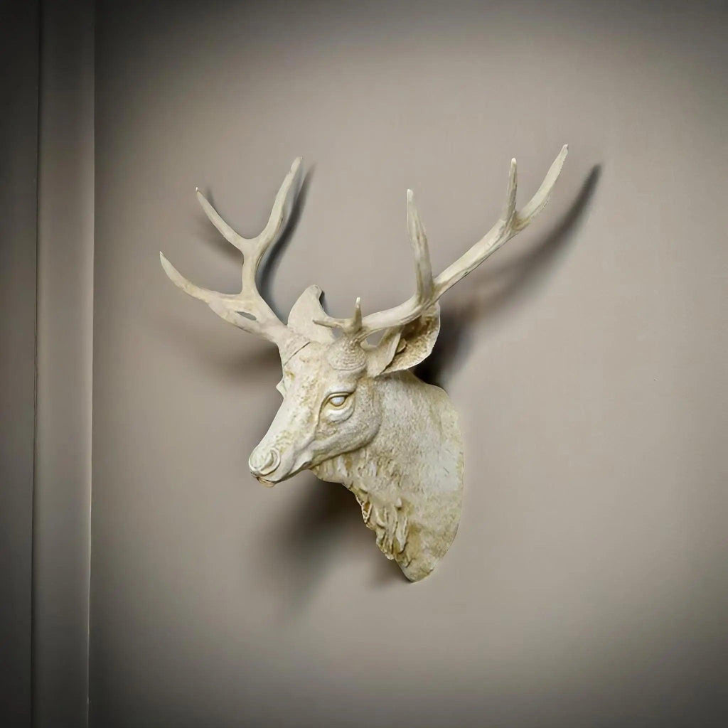 Thornridge Rustic Deer Head Mount For Cabin Decor Wall Accent