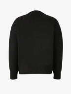 Amitalie unisex svetr ze 100% vlny s ikonickým srdcem