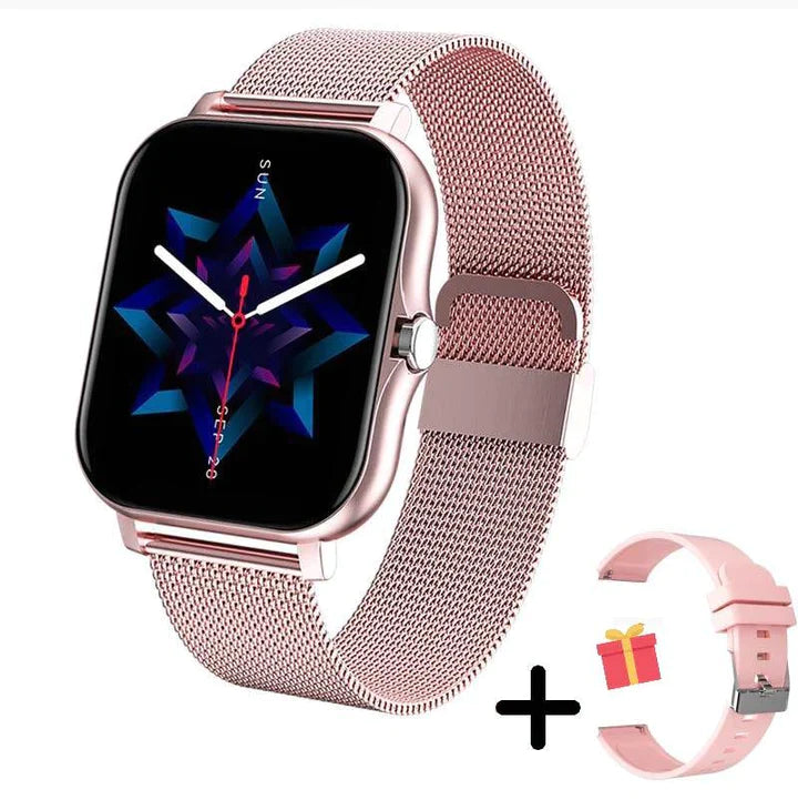 Smartwatch From NovaVel Luma For Women With Core Features And Sleek Look