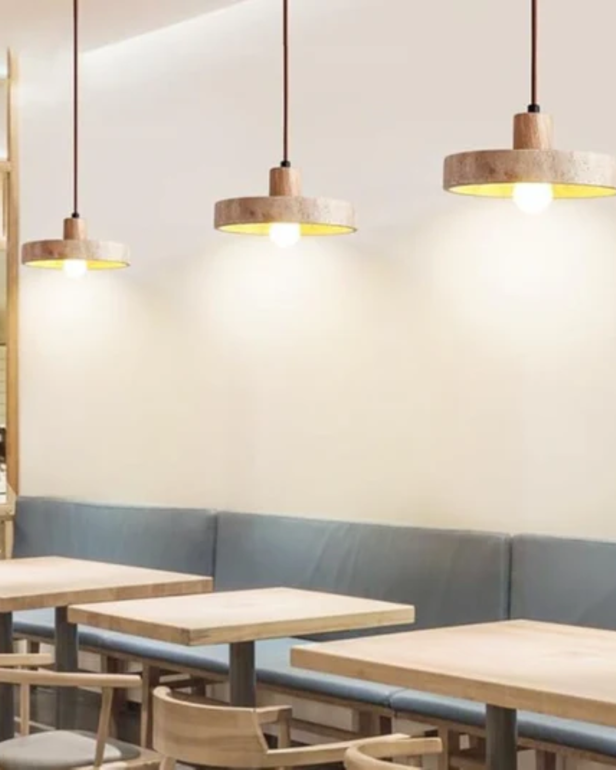 Nolare Travertine Pendant Light For Kitchen Ceiling