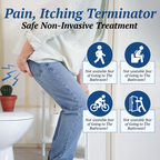 Portable Dual-Light Therapy Device for Hemorrhoid Relief – Red & Blue Light Treatment