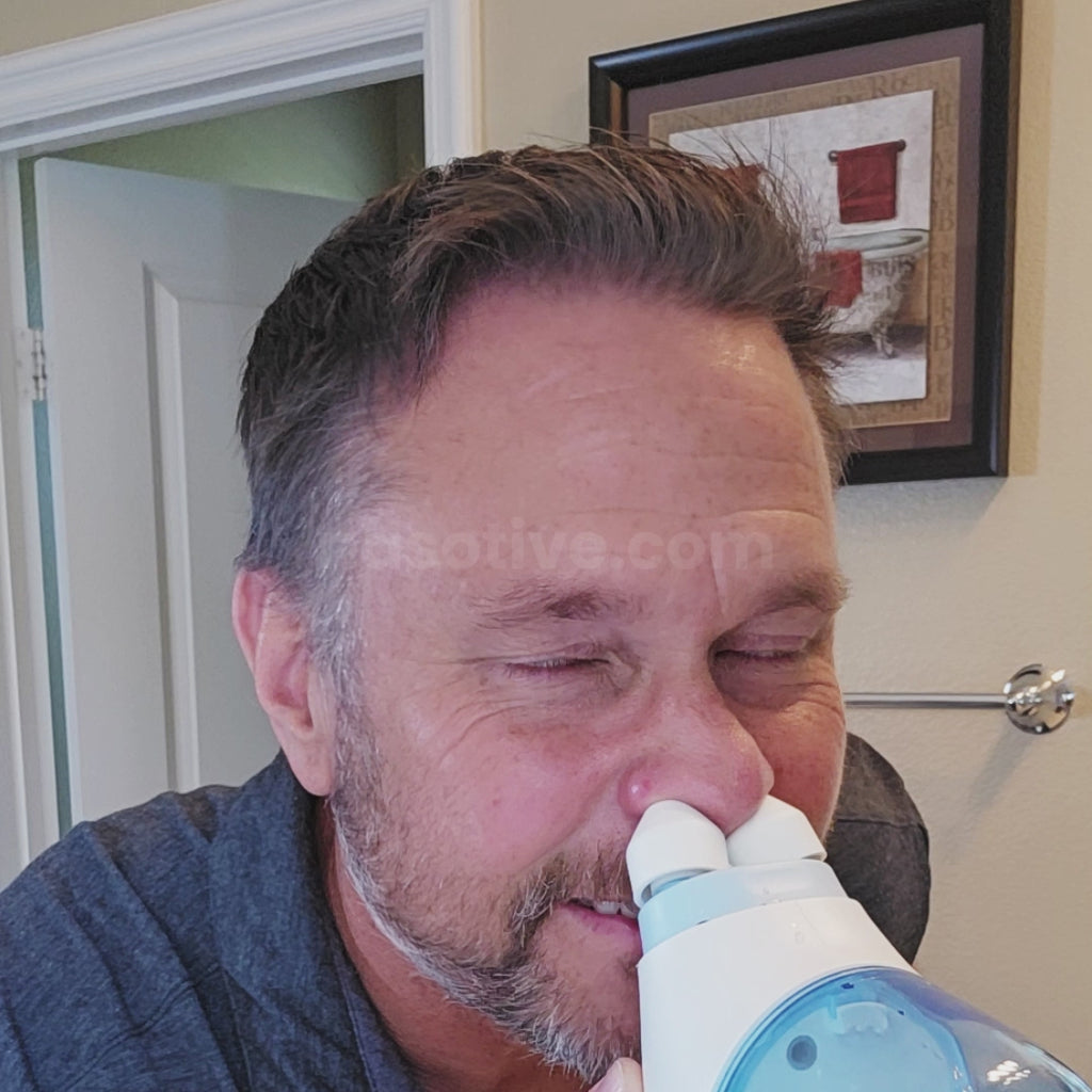 Electric Nasal Rinse With Built In Suction For Clear Breathing