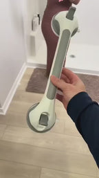 Secure Suction Shower Grab Bar for Safe Bathroom Support