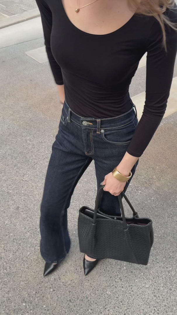 Borsa in pelle vegana per esperienza di shopping oversize