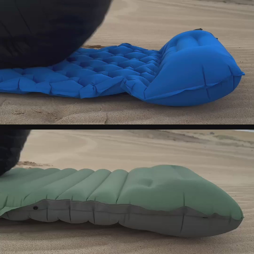 Ultralight camping-sovepude til sidesovere, kolde nætter og alle eventyr