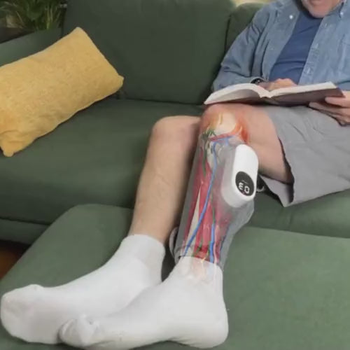 AeroAura Leg Massager With Circulation Support And Soft Heat