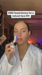 EMS Facial Care Device With Seven-Color LED Heat And Cleansing Vibration