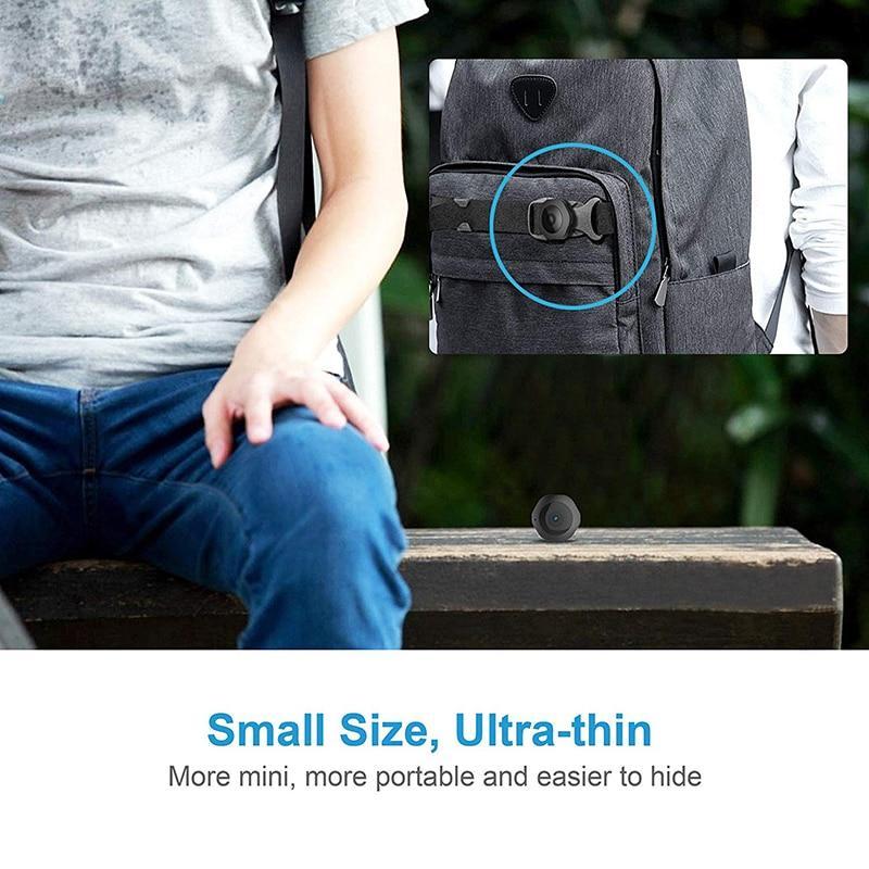 Nexara Mini Security Camera, 1080P HD, Night Vision, Two-Way Audio, 30 Feet