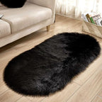 Marloft Fine Plush Faux Sheepskin Rug for Modern Living Spaces