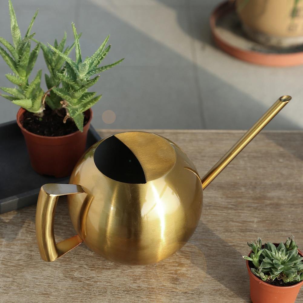 Sylvara Stainless Watering Can With Spherical Spout