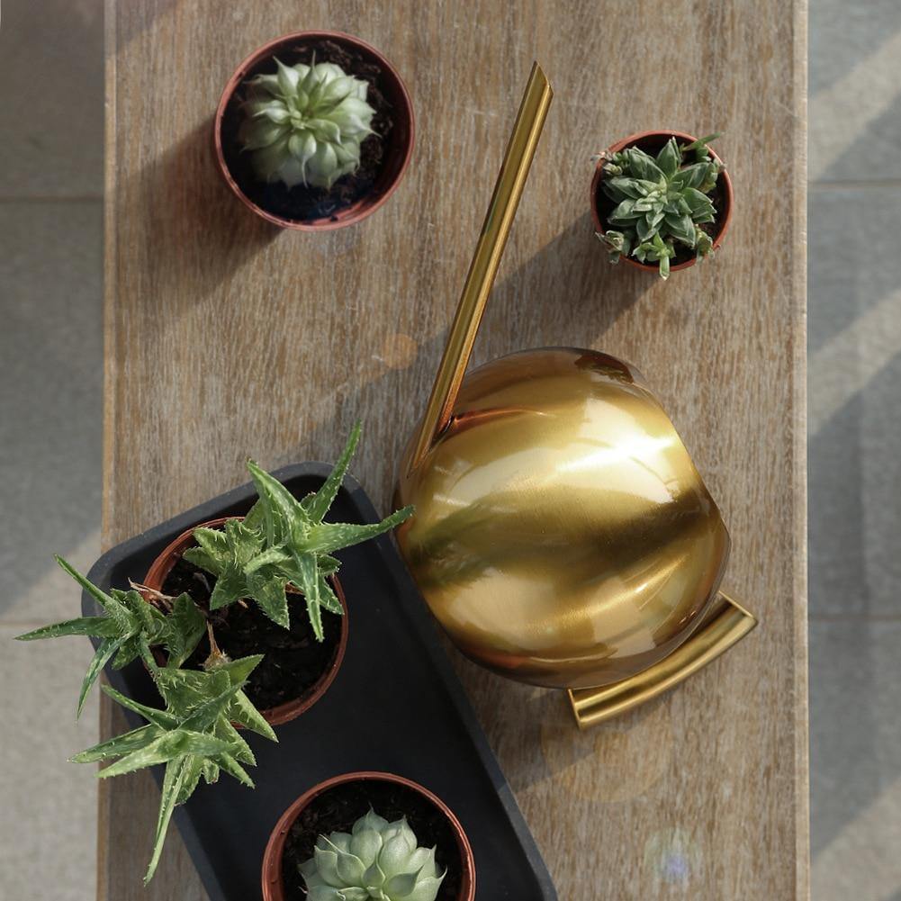 Sylvara Stainless Watering Can With Spherical Spout