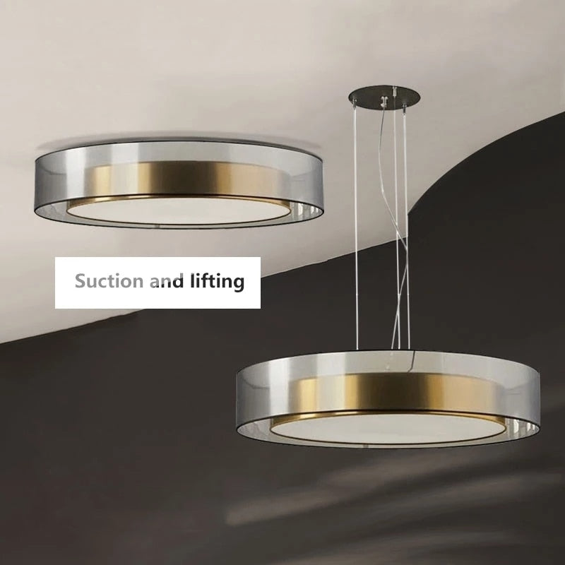 Zentra TriLight Deckenleuchte mit drei Farben für Aufputzmontage