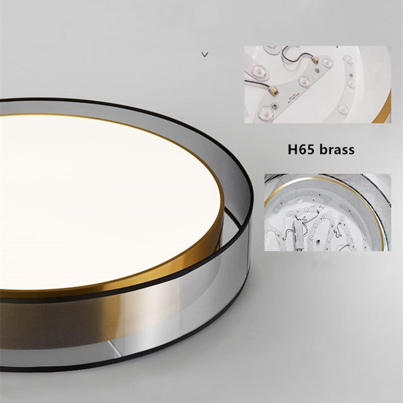Zentra TriLight Deckenleuchte mit drei Farben für Aufputzmontage