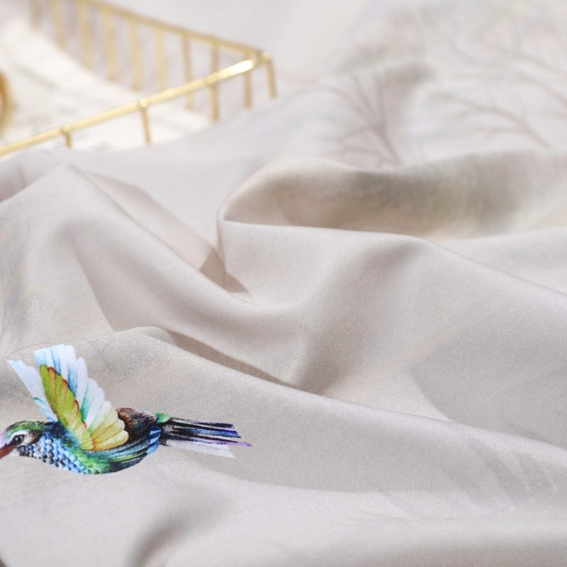 Aurelia Floral Print Egyptian Cotton Bedding Collection