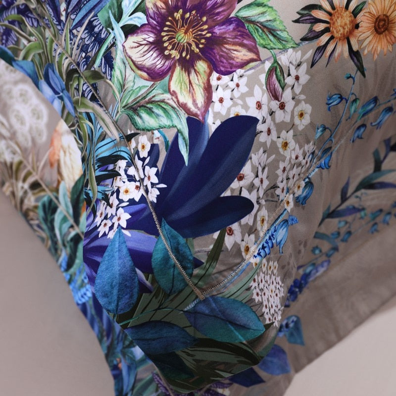 Aurelia Floral Print Egyptian Cotton Bedding Collection