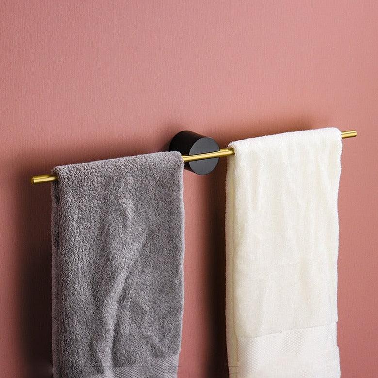 Aster Modern Aluminum Wall Mounted Towel Rail For Contemporary Bathrooms