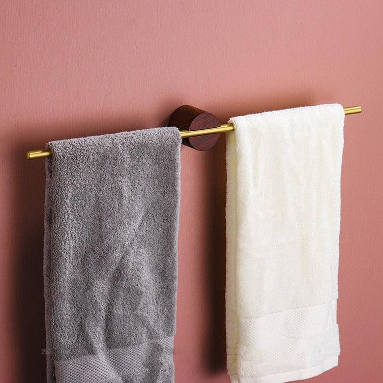 Aster Modern Aluminum Wall Mounted Towel Rail For Contemporary Bathrooms